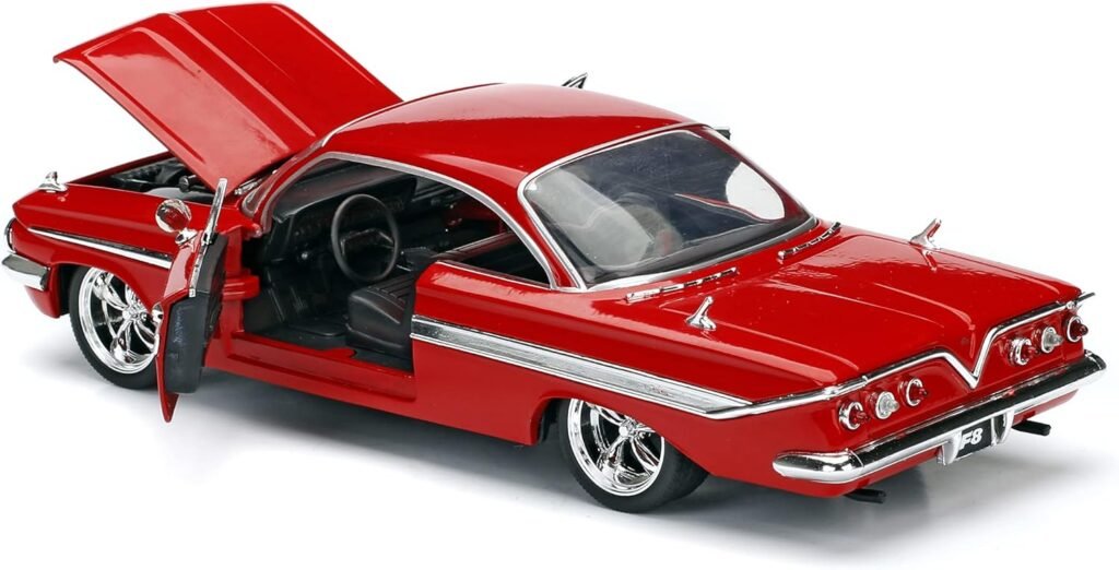 Jada Toys Fast  Furious 8 1:24 Diecast - Doms Chevy Impala Vehicle , Red