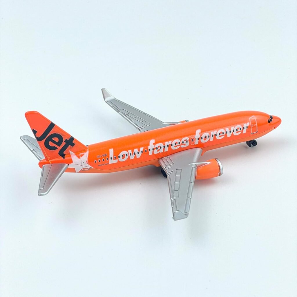 Jetstar Airplane Model, Die-cast Metal Planes Aircraft Suitable for Collection and Display