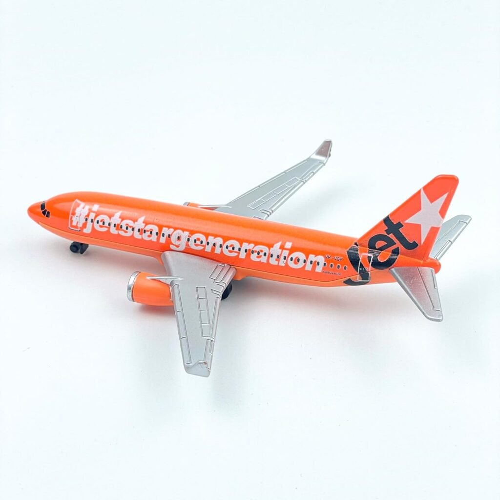 Jetstar Airplane Model, Die-cast Metal Planes Aircraft Suitable for Collection and Display