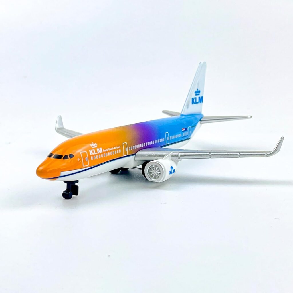 KLM Model Airplane, Multi-Color Livery Single Planes Die-cast Model Plane Aircraft Suitable for Collection  Christmas, Birthday Gifts