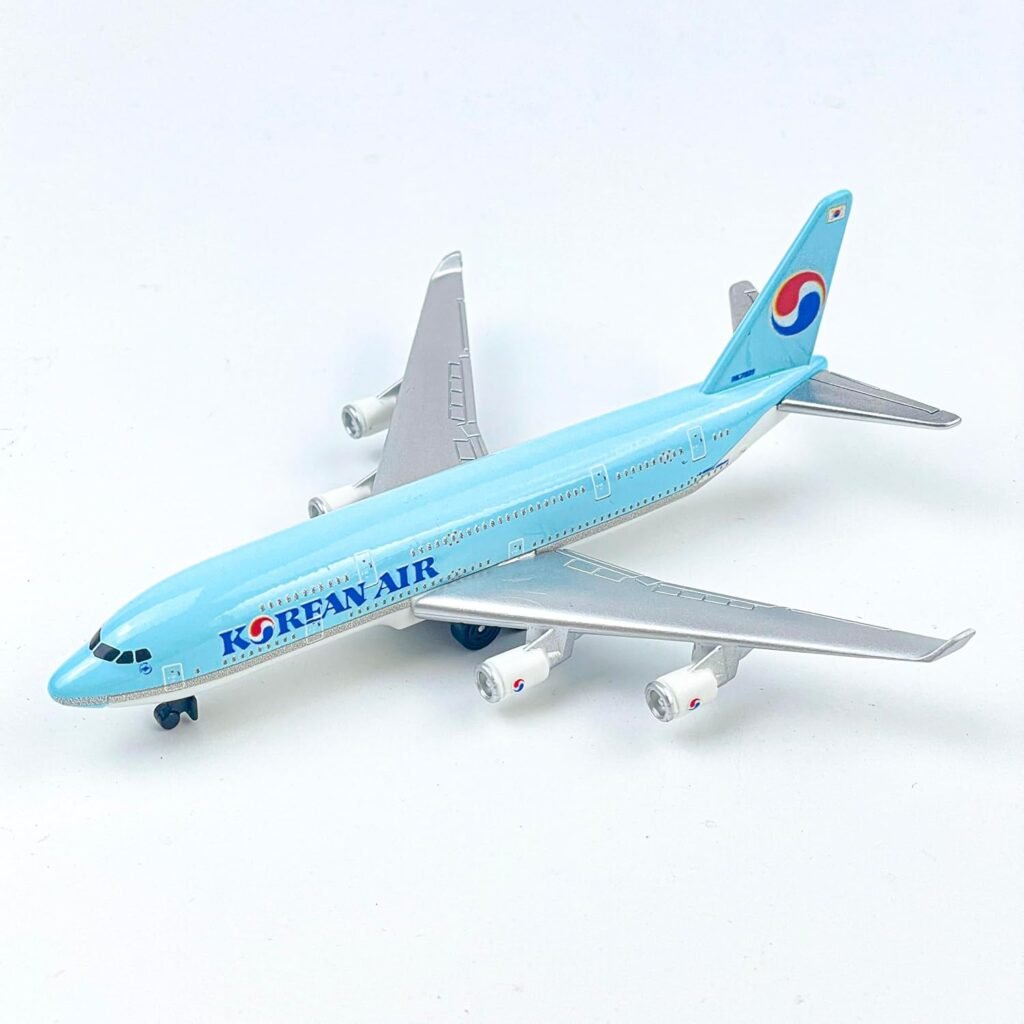 Korean Airplane Model, Die-cast Metal Planes Aircraft Suitable for Collection and Display