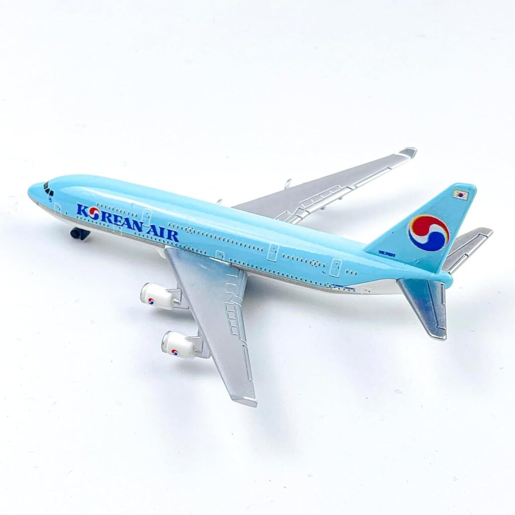 Korean Airplane Model, Die-cast Metal Planes Aircraft Suitable for Collection and Display