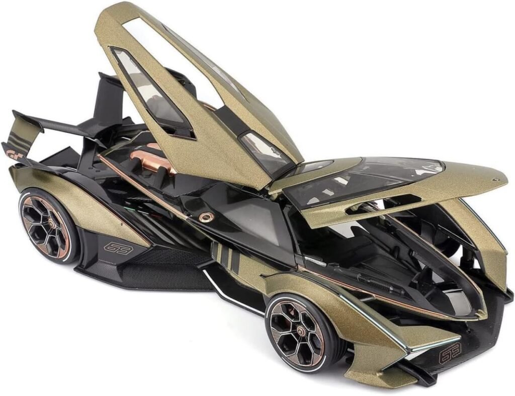 Lambo V12 Vision Gran Turismo Matt Green Metallic 118 Diecast Model Car by Maisto (31454grn)