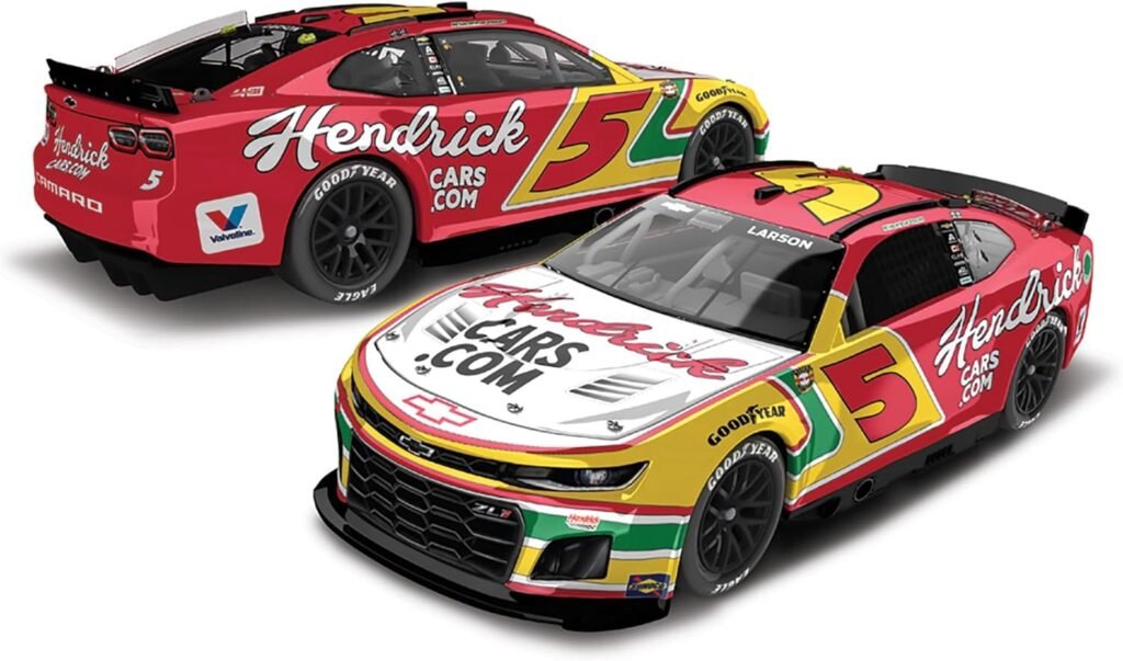 Lionel Racing Kyle Larson 2024 HendrickCars.com Darlington Throwback No. 5 ARC 1:24 Scale Diecast Car