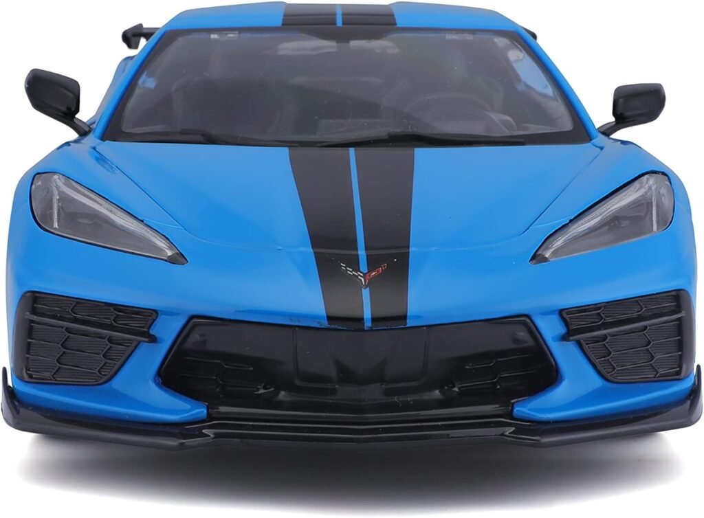 Maisto 1:18 Special Edition 2020 Chev Corvette Stingray Z51 (High-Wing) Blue