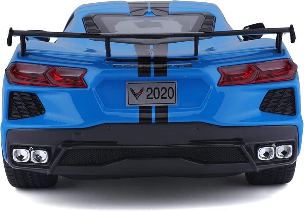 Maisto 1:18 Special Edition 2020 Chev Corvette Stingray Z51 (High-Wing) Blue