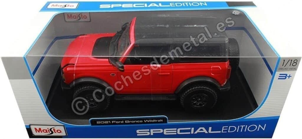 Maisto 1:18 Special Edition 2021 Ford Bronco Wildtrak 2 Door