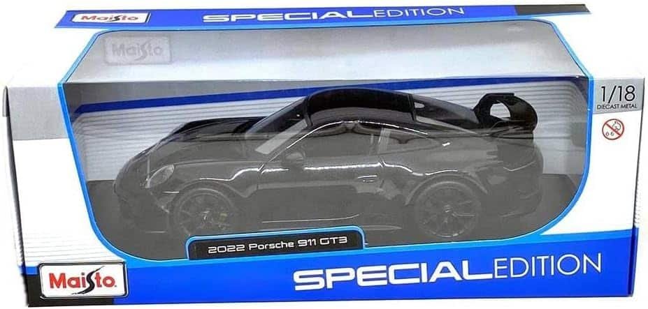 Maisto 1:18 Special Edition 2022 Porsche 911 GT3, Blue