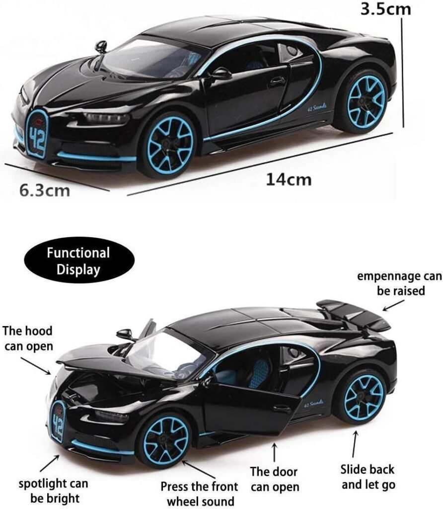 Maisto 1:24 W/B Special Edition Bugatti Chiron Die Cast Vehicle