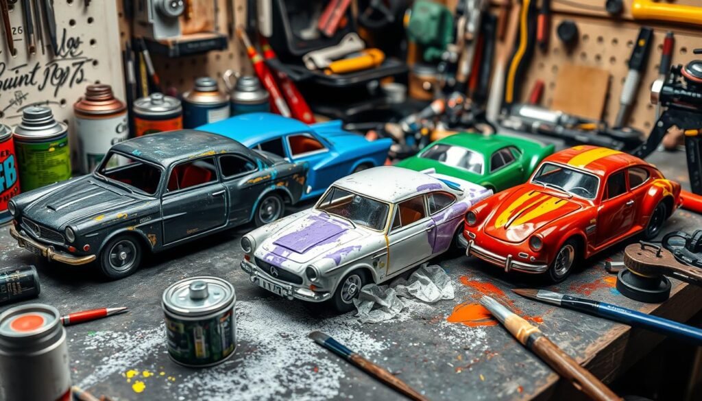 model car repainting techniques
