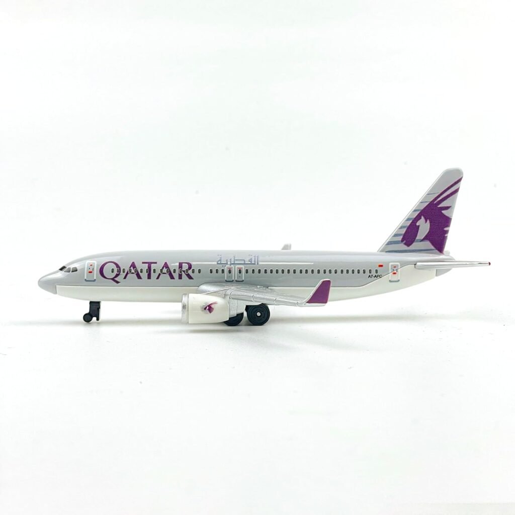 Qatar Model Airplane, Single Plane Die-cast Model Planes Aircraft Suitable for Collection  Christmas, Birthday Gifts