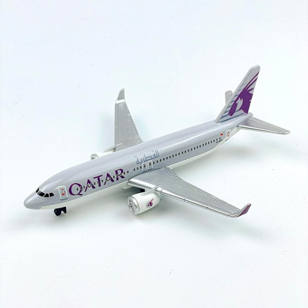 Qatar Model Airplane, Single Plane Die-cast Model Planes Aircraft Suitable for Collection  Christmas, Birthday Gifts