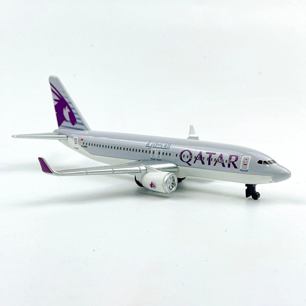 Qatar Model Airplane, Single Plane Die-cast Model Planes Aircraft Suitable for Collection  Christmas, Birthday Gifts