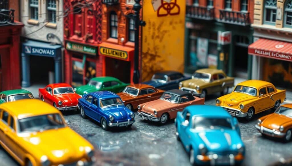small scale die-cast cars