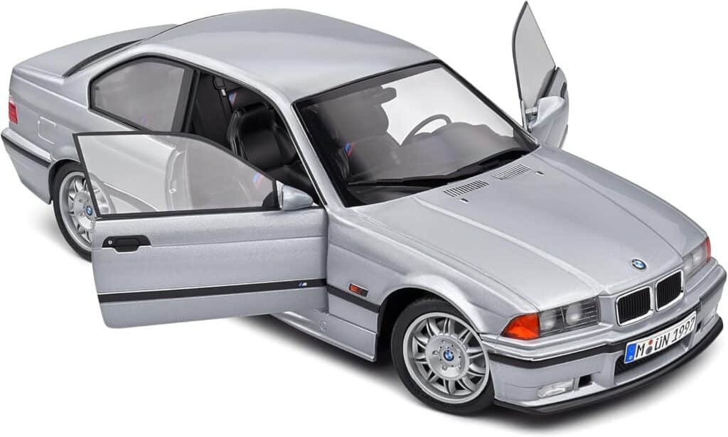 Solido BMW E36 M3 Coupe 1990 Silver 1:18