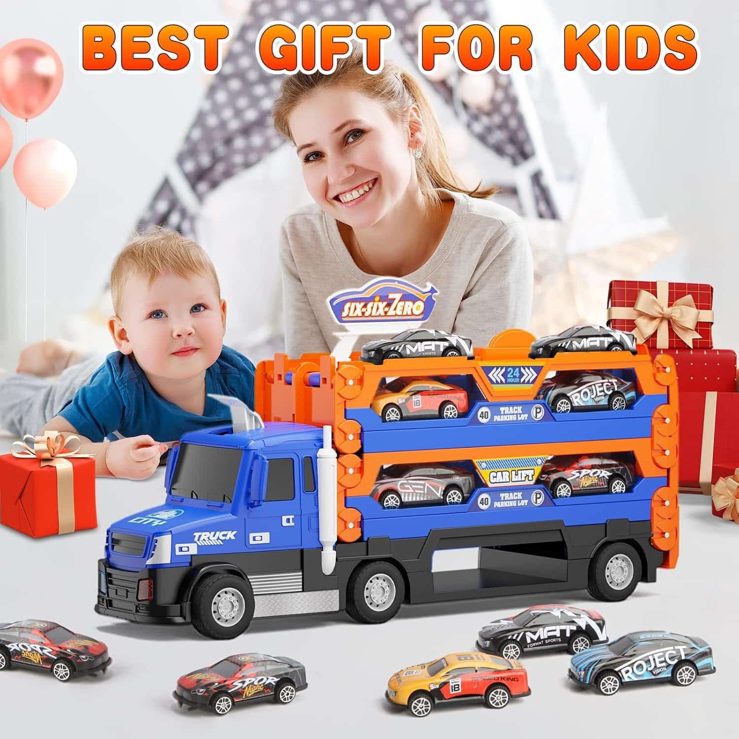Truck Race Track Toys for Kids Review