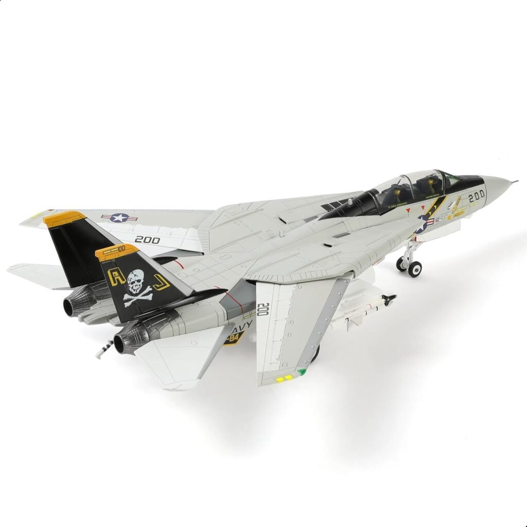 US Navy F-14 Tomcat 1/72 Alloy Model VF-84 Jolly Rogers Fighter DieCast Metal Airplane Military Display Model Collection or Gift