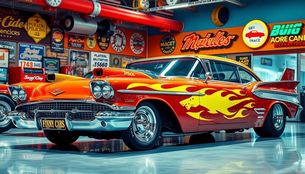 vintage funny cars