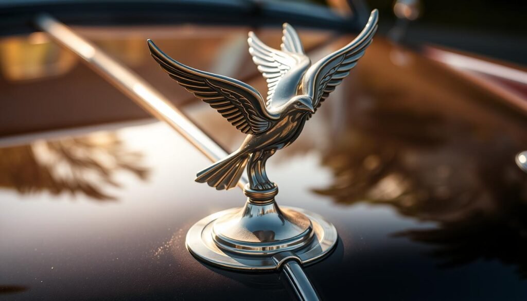 vintage hood ornament