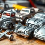 what are diecast cars made of