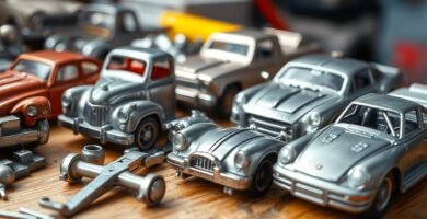 what are diecast cars made of