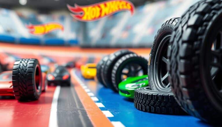 what mm sie of tires come on hot wheels diecast