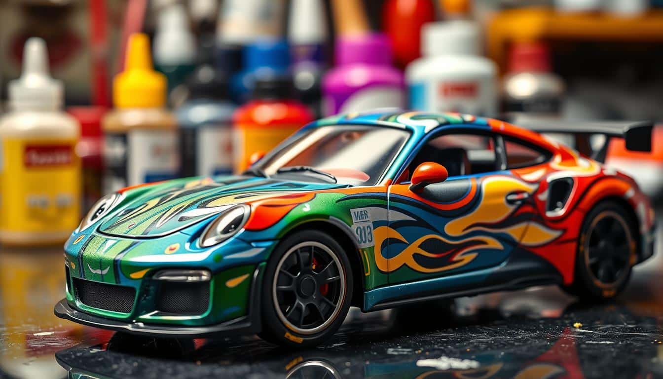 what paint to use on diecast models