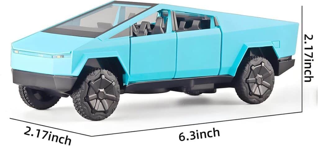 1/32 Diecast Mars Pickup Car Model，Zinc Alloy Toy Car，with Sound and Light、Pull Back，for Kids Age 3 Year and UP（Grey）