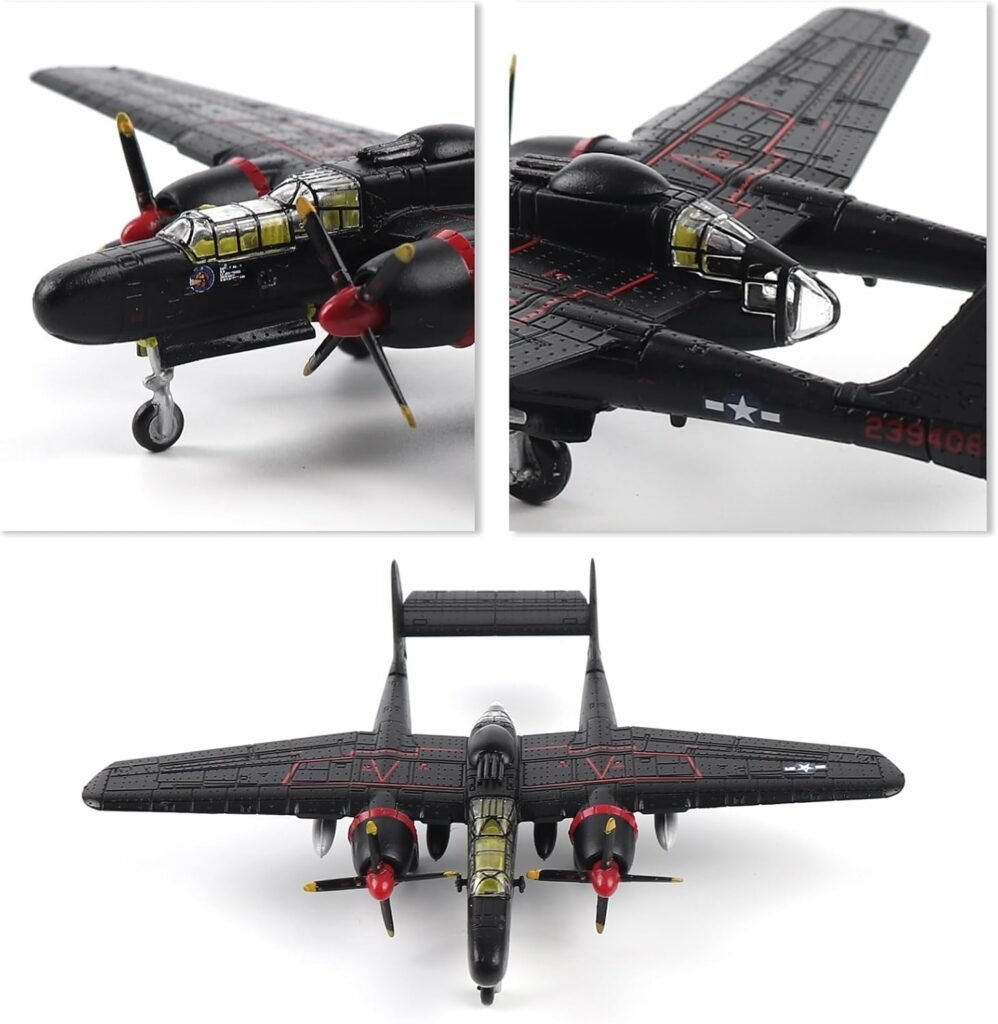 1/72 Scale USA F-4U Corsair Fighter Model World War II Vintage Warplane Metal Diecast Aircraft Military Display Airplane for Display Collection or Gift