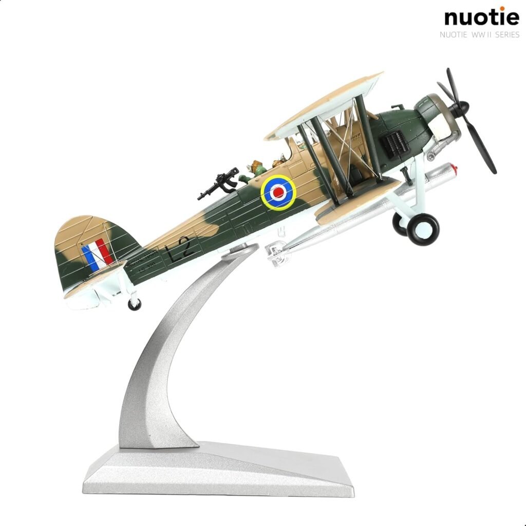 1/72 Scale USA F-4U Corsair Fighter Model World War II Vintage Warplane Metal Diecast Aircraft Military Display Airplane for Display Collection or Gift