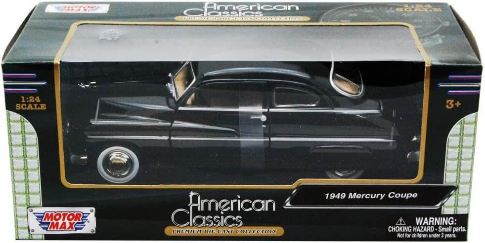 1949 Mercury Eight Coupe Black Review