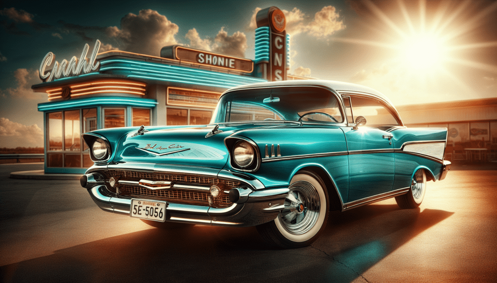 1957 Chevy Bel Air Hard Top Green 1/18 Diecast Model Car by Motormax 73180