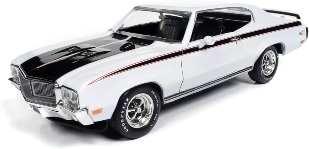 1970 GSX Hardtop MCACN Muscle Car, Apollo White - AMM1322-1/18 Scale Diecast Model Car