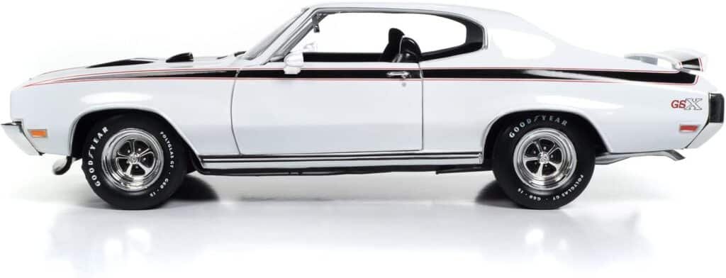 1970 GSX Hardtop MCACN Muscle Car, Apollo White - AMM1322-1/18 Scale Diecast Model Car