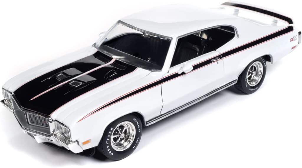1970 GSX Hardtop MCACN Muscle Car, Apollo White - AMM1322-1/18 Scale Diecast Model Car