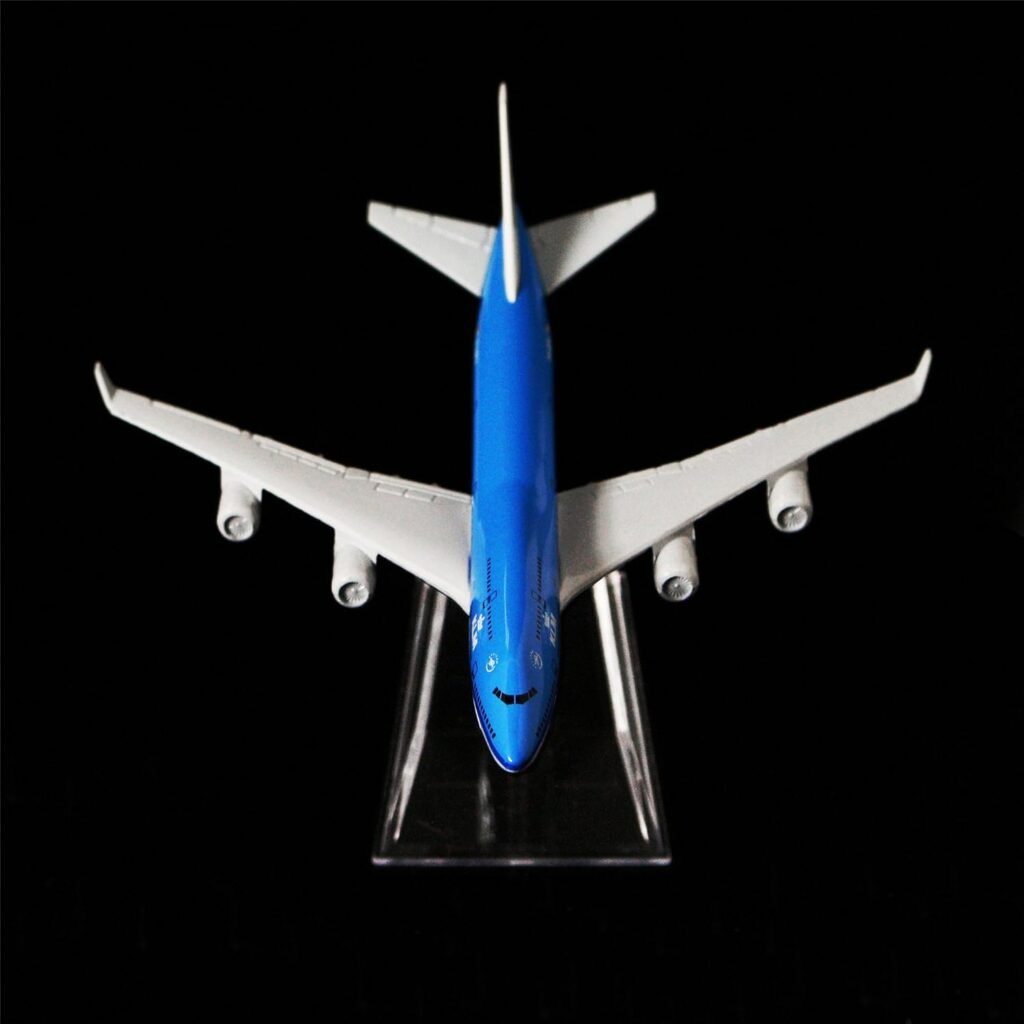 24-Hours Delta Boeing 747 Plane Model Alloy Metal Airplane Models Die-cast 1:400