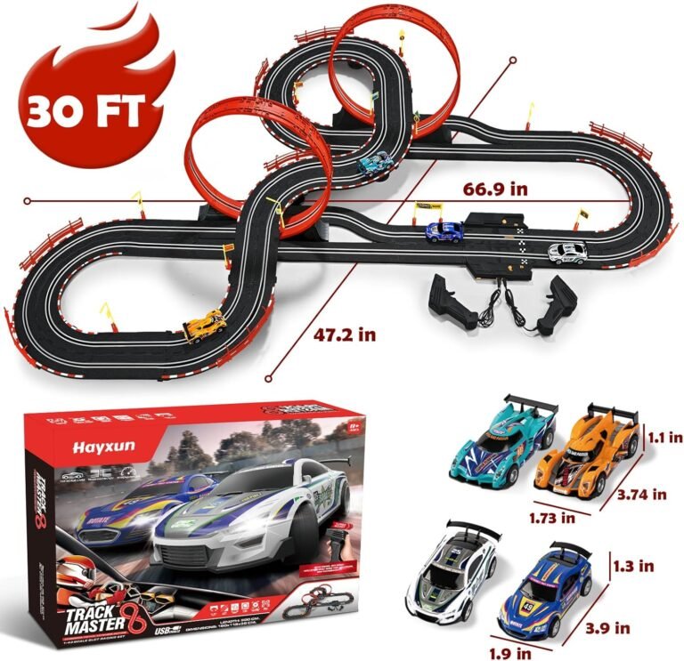 30 FT Electric Slot Car Set Review