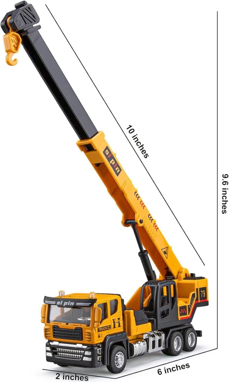 4 Packs Metal Construction Trucks Playsets Review