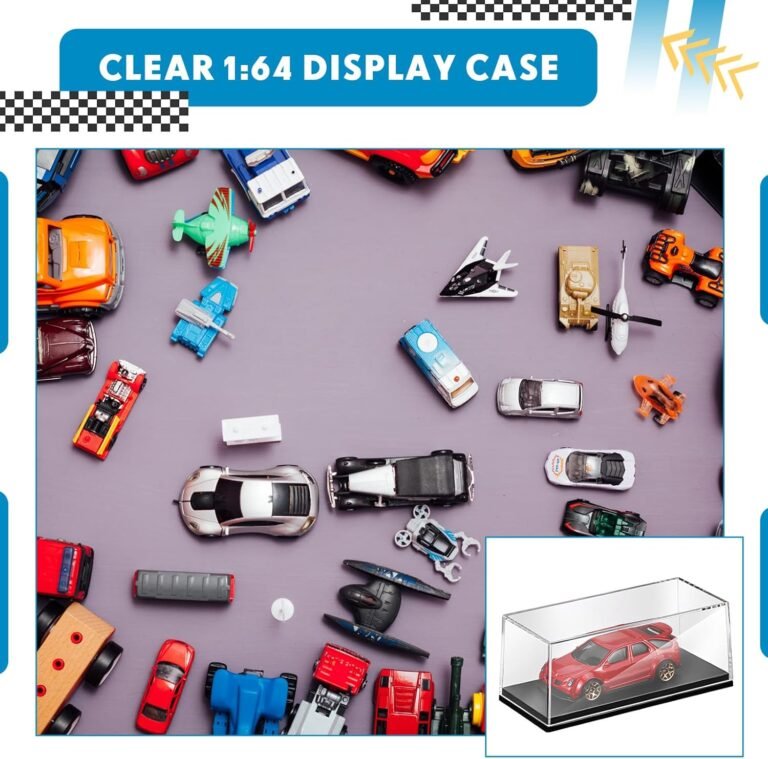 4 Pcs Clear Model Cars Display Case Review