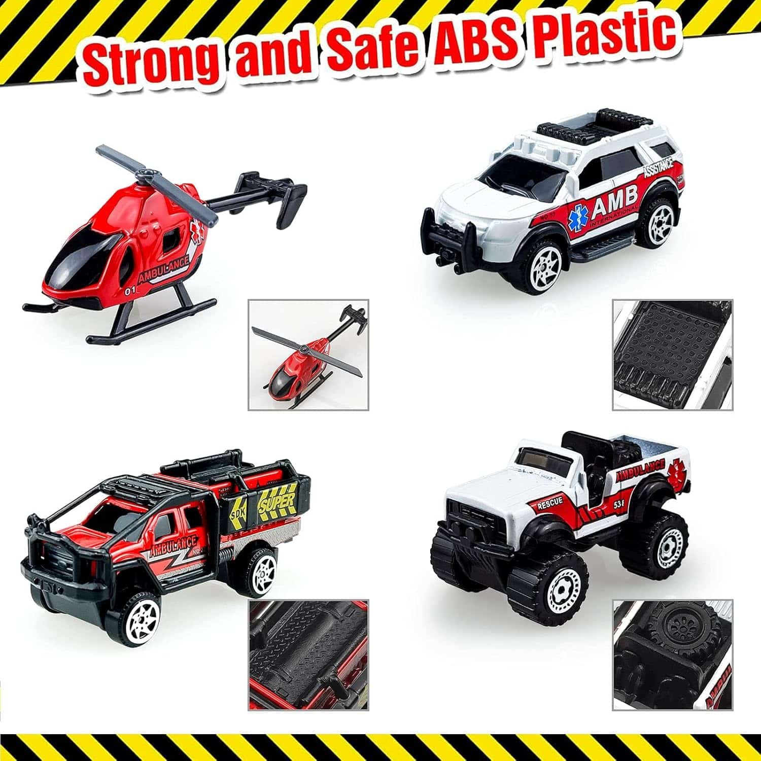 6 Pack Diecast Construction Vehicle Toy Review