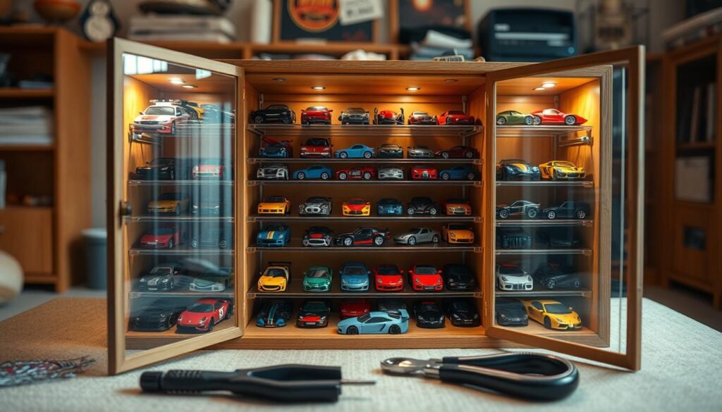 Diecast car storage solutions