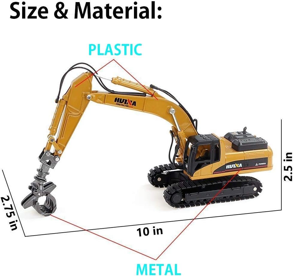 Ailejia 1/50 Scale Diecast Articulated Mechanical Loader Bulldozer Alloy Models Construction Vehicle s Model Engineering Car Toy Mechanical Loader boy Gift (Mechanical Loader)