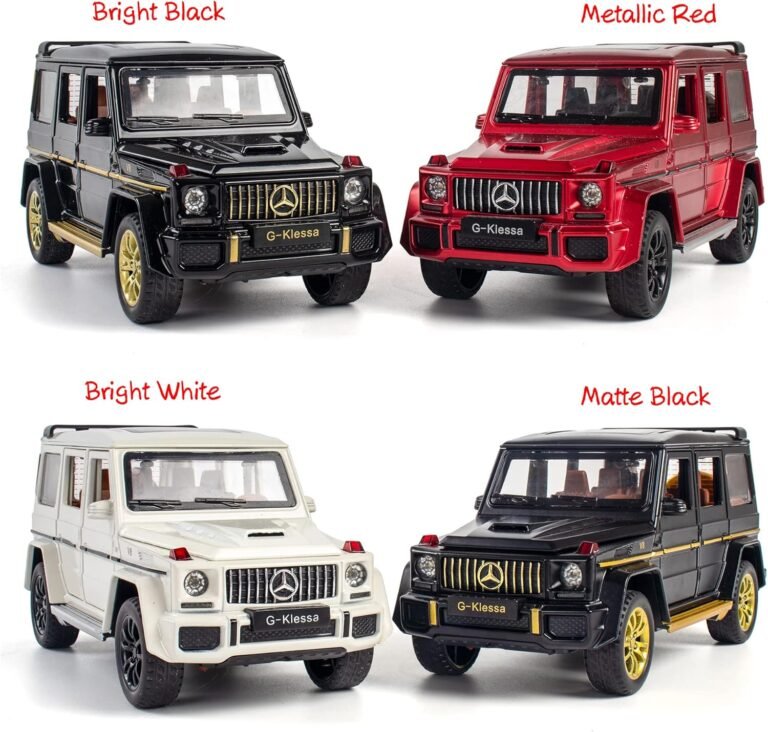 Alloy Collectible Black Benz G63 AMG Toy Review