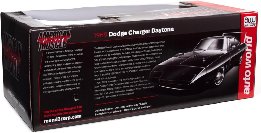 American Muscle 1969 Dodge Charger Daytona 1:18 Scale Diecast