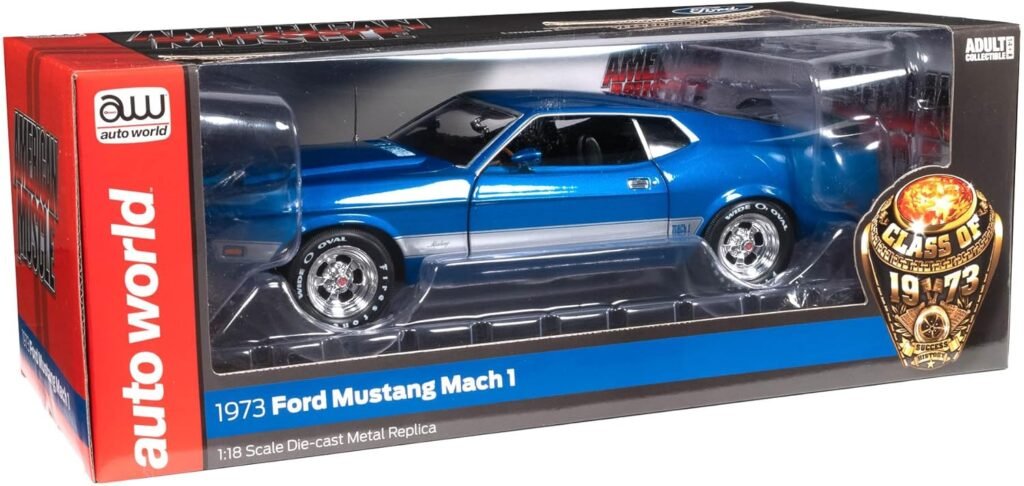 American Muscle 1973 Ford Mustang Mach 1 (Class of 1973) 1:18 Scale Diecast