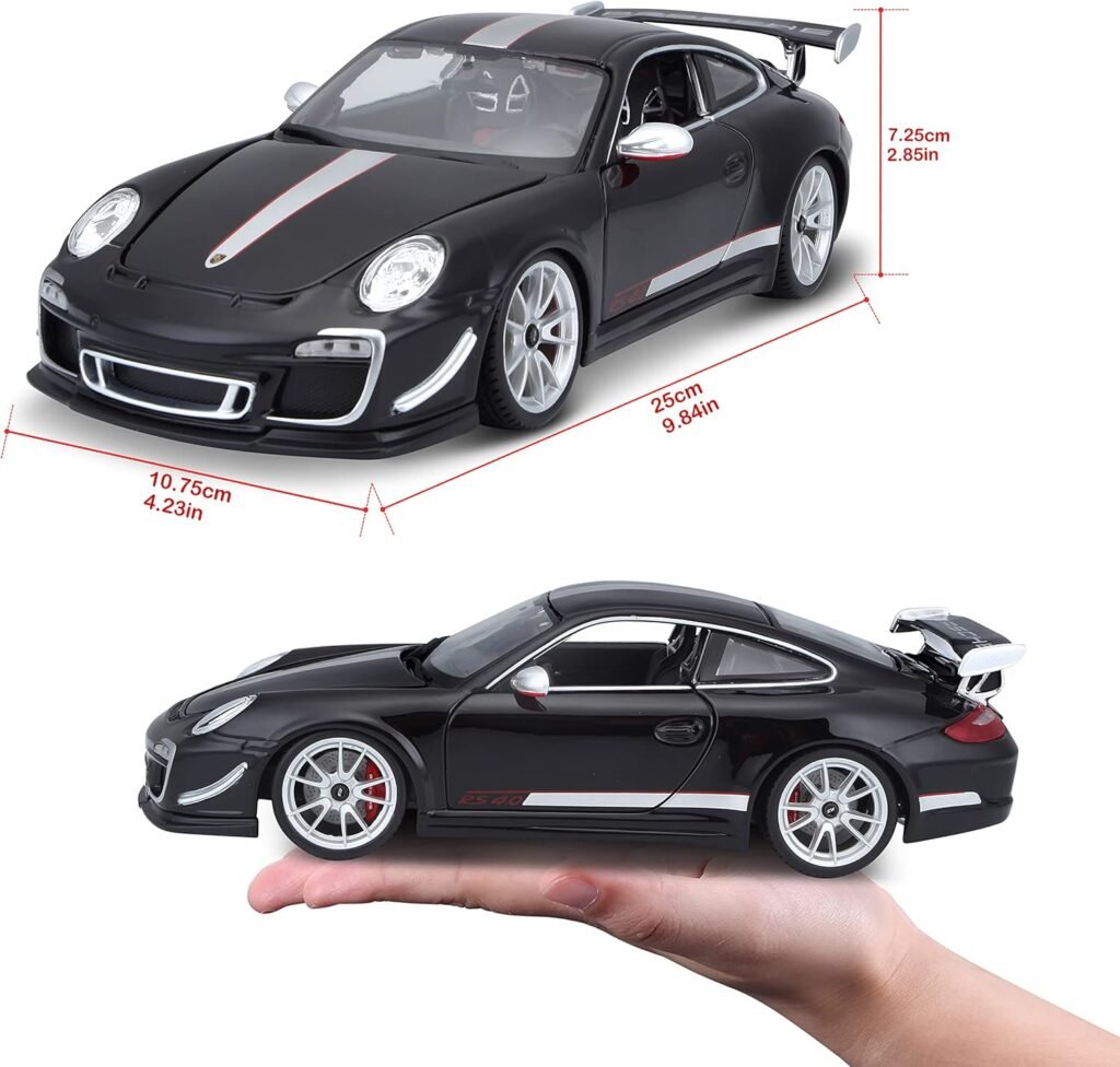 Bburago 1:18 Scale Porsche 911 GT3 RS 4.0 Diecast Vehicle (Colors May Vary)