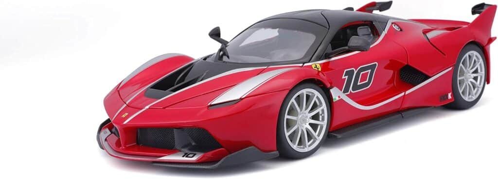 Bburago B18-16010 Ferrari FXX-K Diecast Model Kit, Red, 1:18 Scale