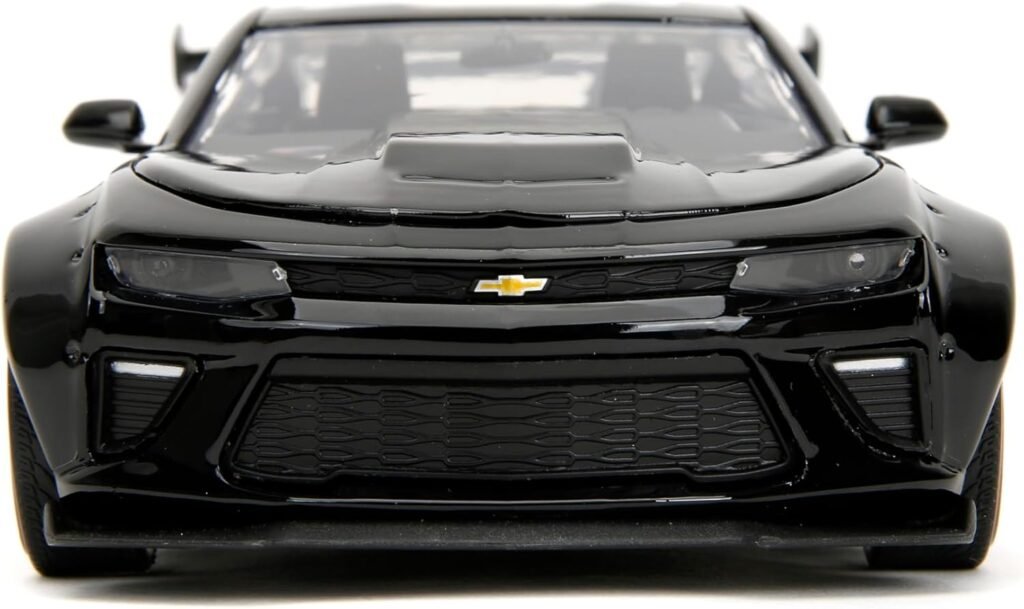 Big Time Muscle 1:24 2016 Chevy Camaro SS Widebody Die-Cast Car, Toys for Kids and Adults(Drift Patrol Police)