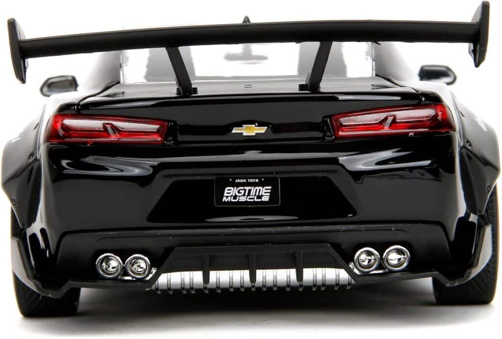 Big Time Muscle 1:24 2016 Chevy Camaro SS Widebody Die-Cast Car, Toys for Kids and Adults(Drift Patrol Police)