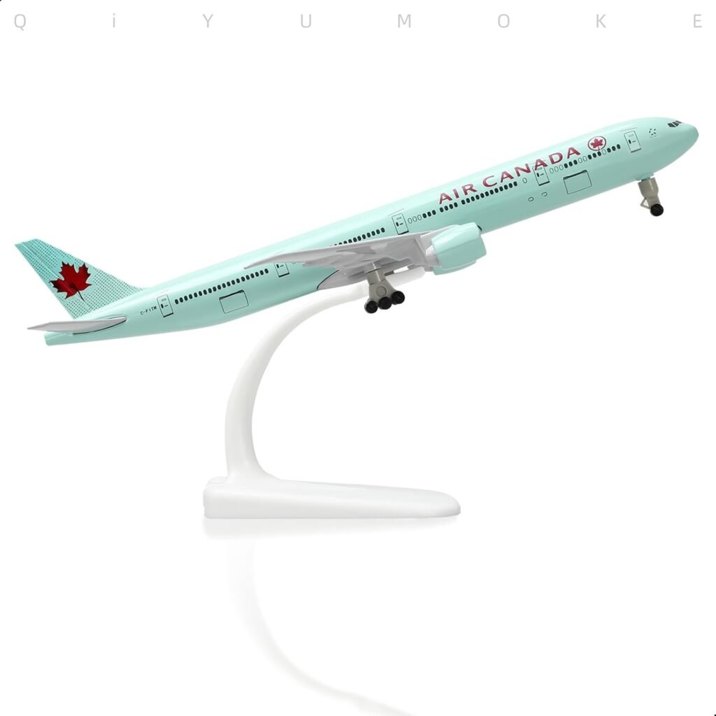 Boeing 777 AA Airlines 1/300 Diecast Metal Airplane Model 777 Airplane Model for Adult with Stand (8.3 inches Long) Aviation Enthusiasts Gifts, Desktop Display Decorations